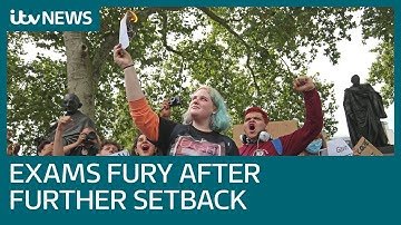 Students vent anger after Ofqual suspends policy on A-level mock exam appeals | ITV News