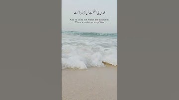 (وذا النون إذ ذهب ... ) القارئ : وديع اليمني