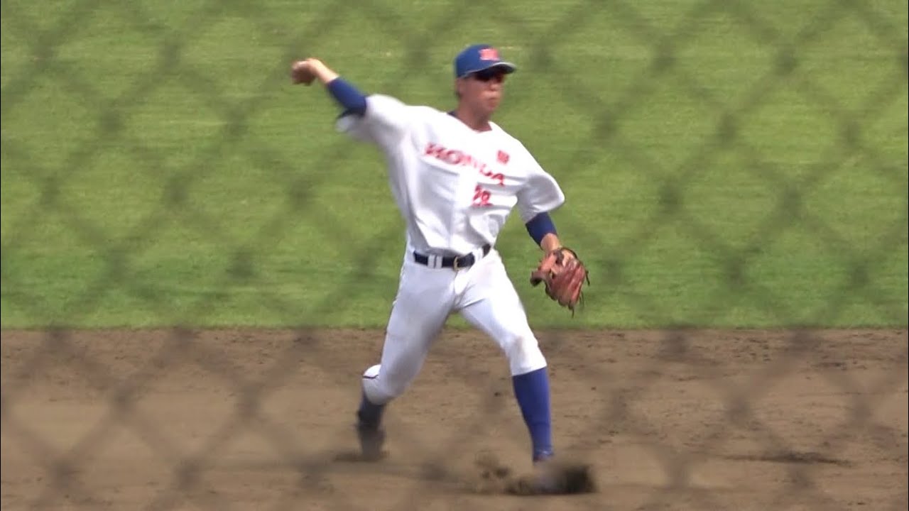 守備プレー集 峯村 貴希 Honda 1年目 第93回都市対抗 埼玉大会 ドラフト23候補 Youtube