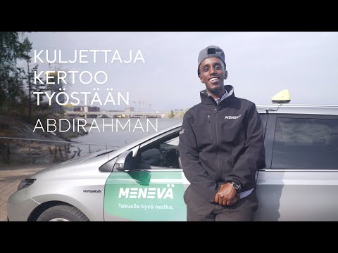 HTP:n kuljettaja Abdirahman kertoo taksityöstä