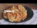 Банановые оладьи на овсяных хлопьях и без сахара / Banana pancakes with oatmeal and no sugar
