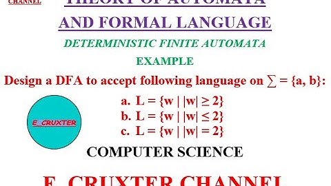 35. Automata_8: DFA Length of string greater than or less than or equal to 2 on {a, b}