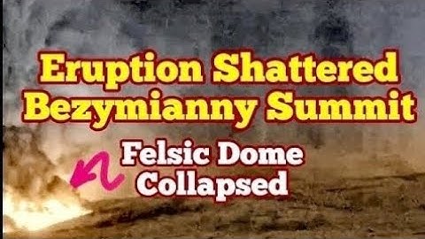Eruption Shattered Bezymianny Summit, Felsic Dome Collapsed, Kamchatka, Russia, Ring Of Fire