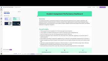 Build a Student Assignment Performance Dashboard in 2 Minutes with AI - Bricks Tutorial