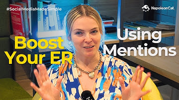 How to boost your social engagement by mentioning people & companies in your posts? 👆