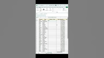 Le remplissage automatique sur Excel