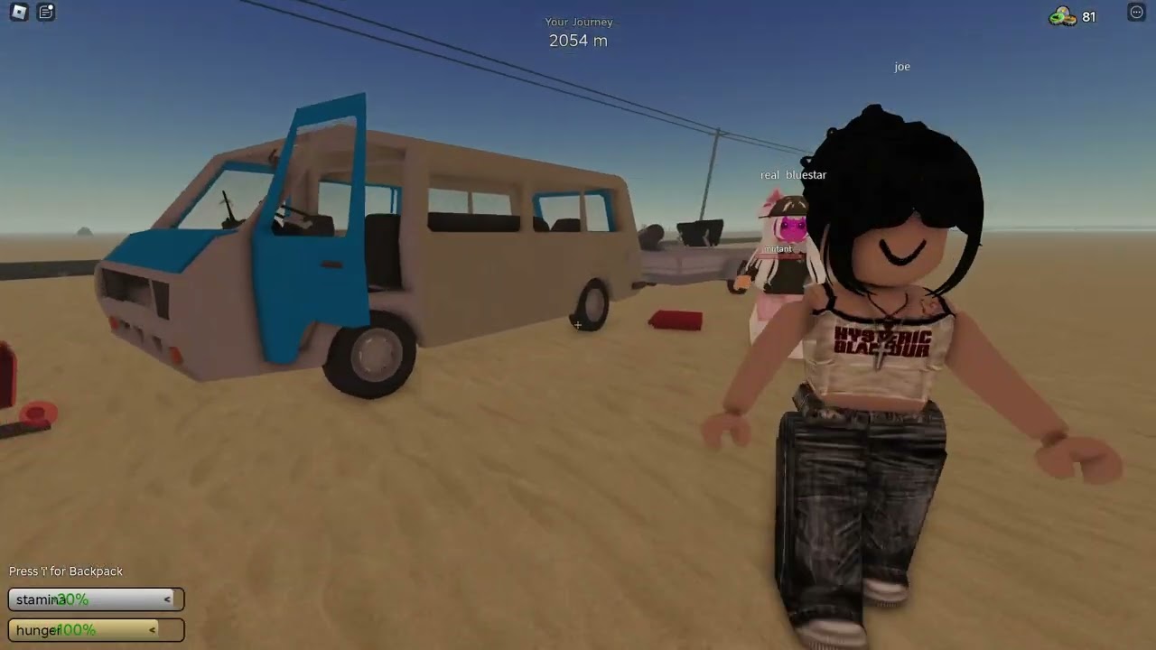 METEOR SHOWER! AND MY FRIENDS ARE GOOFY | Roblox a Dusty Trip | Random Videos #7