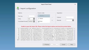 FARO CAM2 2018 Import Color Point Cloud