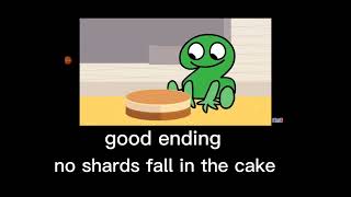 (NOT MY CHEESE CAKE) all endings