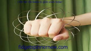 Toroflux Amazing Flow Ring Toys Kinetic Spring Toy-TIPS AND TRICKS