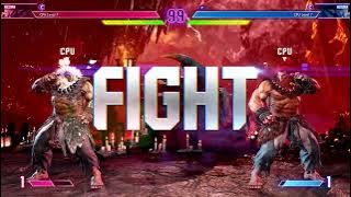 Street Fighter 6 - LVL 7 CPU Akuma vs Akuma