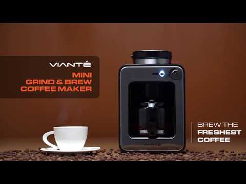 Vianté CAF-50 Mini Grind & Brew Coffee Maker