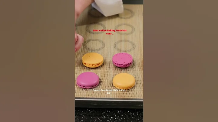 Best French Macarons in the making #shorts