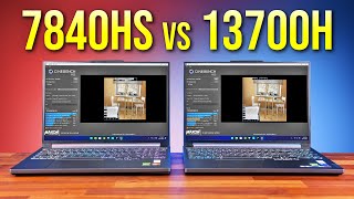 Best Laptop CPU 2023? AMD Ryzen 7 7840HS vs Intel i7-13700H