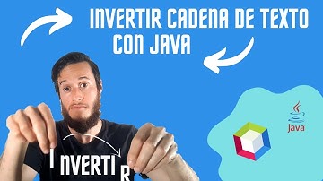 Cómo invertir una cadena de texto con Java