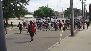 Jayland Walker Protests: Saturday demonstrations take place outside of the Akron Justice Center