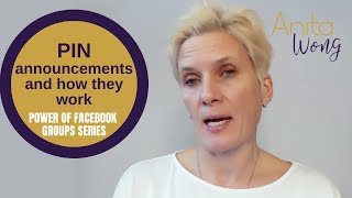 How to use Facebook Group Announcements