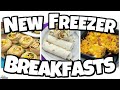 *ALL NEW* Make Ahead FREEZER Breakfast Ideas