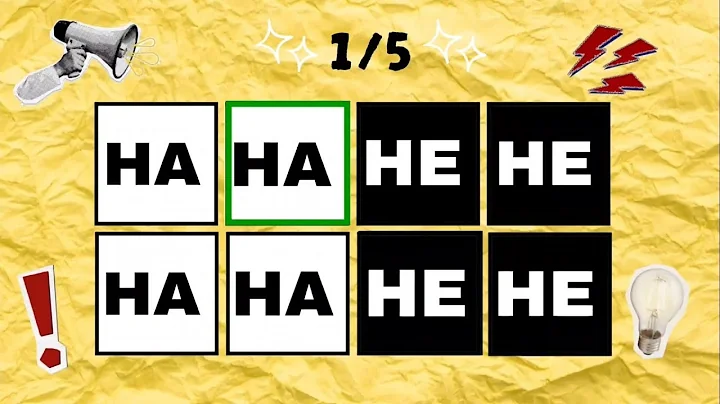 Say the word on beat (sounds of laughter)