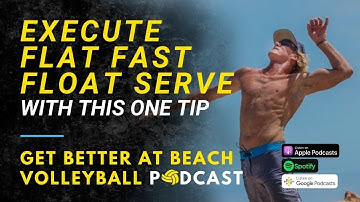 Flat Fast Float Serve in Volleyball
