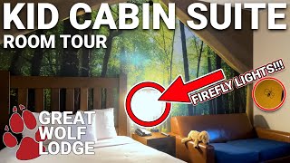 KID CABIN SUITE At The GREAT WOLF LODGE | Room Tour