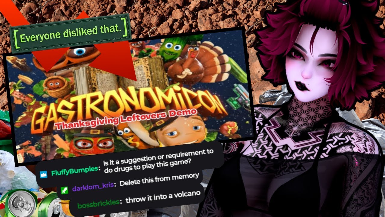 WORSE AI SLOP GAME ON STEAM! [GastroNomicon]