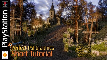 Perfect PS1 Graphics for Blender | Short Tutorial