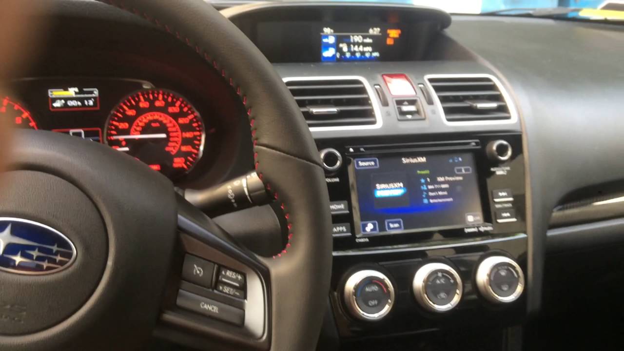 2017 Wrx Garage Door Opener Setup Youtube