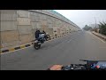 Himalayan 450 vs duke 390 street race  rolling race