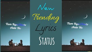 How to make Trending Lyrics Status || TextBlur + Oscillate alight motion Hindi || screenshot 4