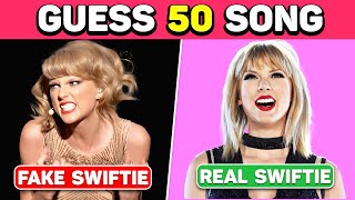 Guess Top 50 Taylor Swift Songs  Most Popular Music QuizSwiftie Test