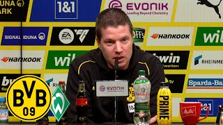 "Die Jungs haben alles auf dem Platz gelassen" | PK mit Tullberg & Werner | BVB - Werder Bremen 2:2