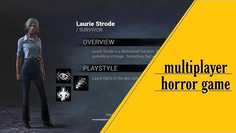 Death by daylight multiplayer horror gameplay (Android/IOS)