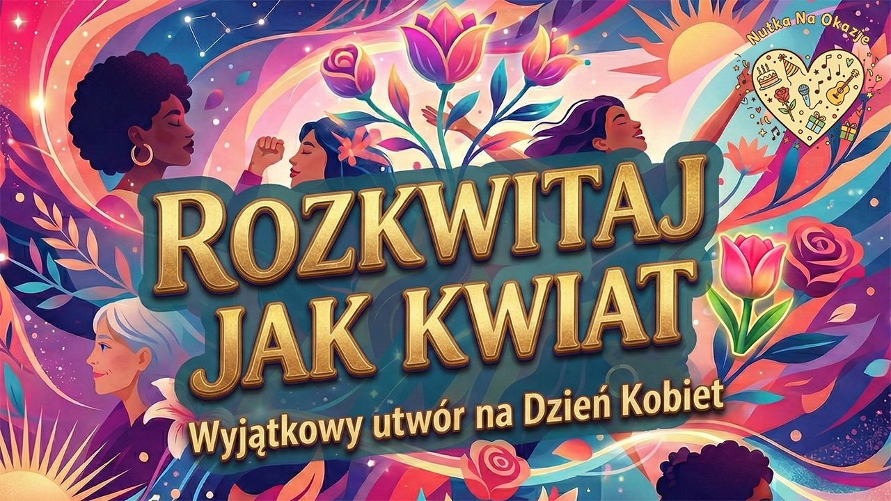 🌷  Wyjątkowy Utwór na Dzień Kobiet | Rozkwitaj Jak Kwiat 🌷
