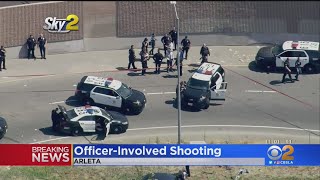 Pursuit Suspect Shot By Police Off 5 Freeway In Arleta
