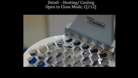 Smart patterned surfaces with programmable thermal emissivity