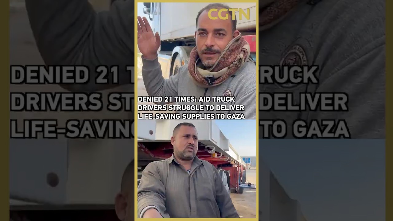Denied 21 times, aid trucks still blocked from reaching Gaza