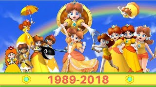 Evolution Of Princess Daisy Artworks 1989-2018