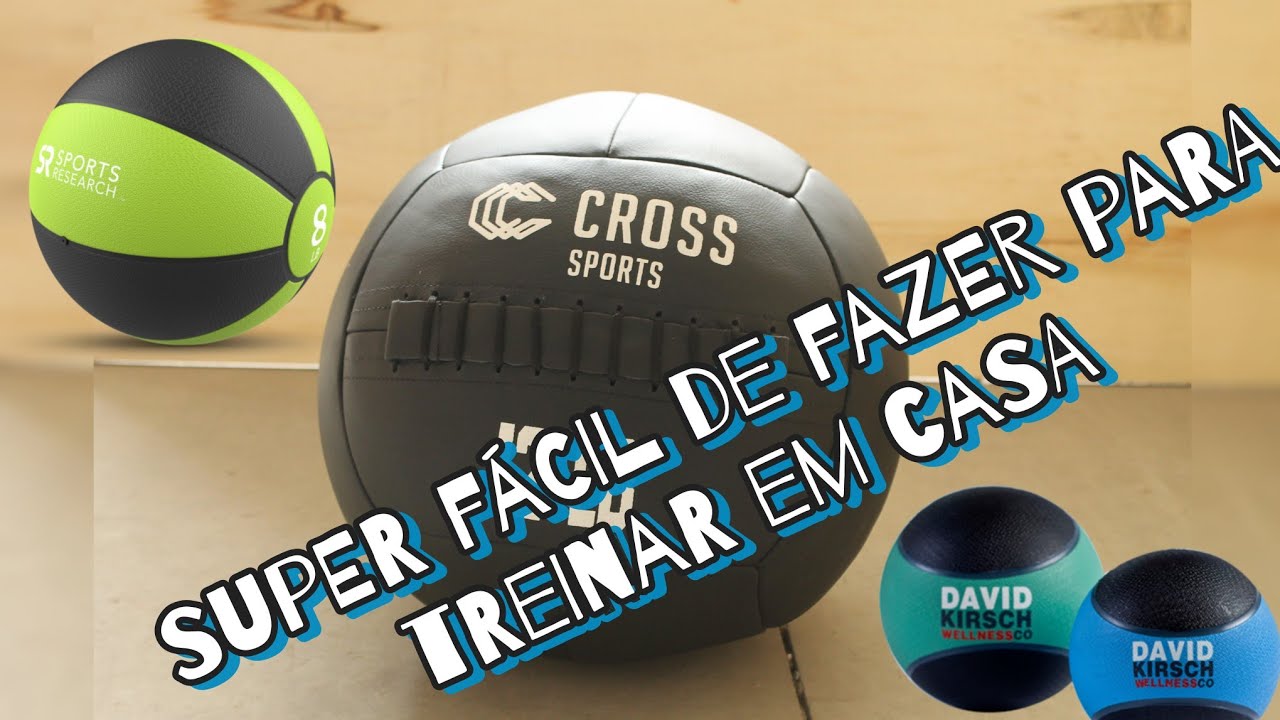 APRENDA A FAZER BOLA "WALL BALL CROSSFIT" DE ATÉ 10 KILOS exercise 