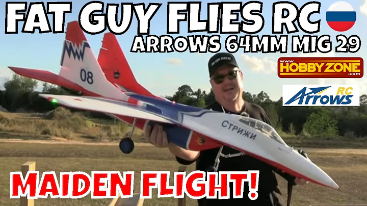 ARROWS 64MM MIG 29 MAIDEN FLIGHT by FGFRC #aviation #rcjets #rcplane