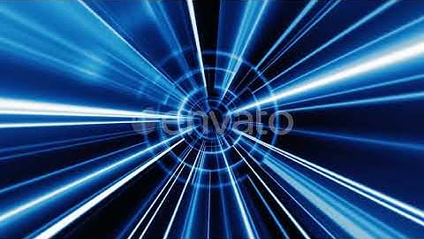 Futuristic Digital Geometric Tunnel | Motion Graphics - Videohive template