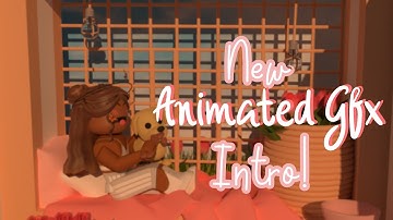 My New Animated Roblox Intro! | Roblox Animated Gfx | Sushii