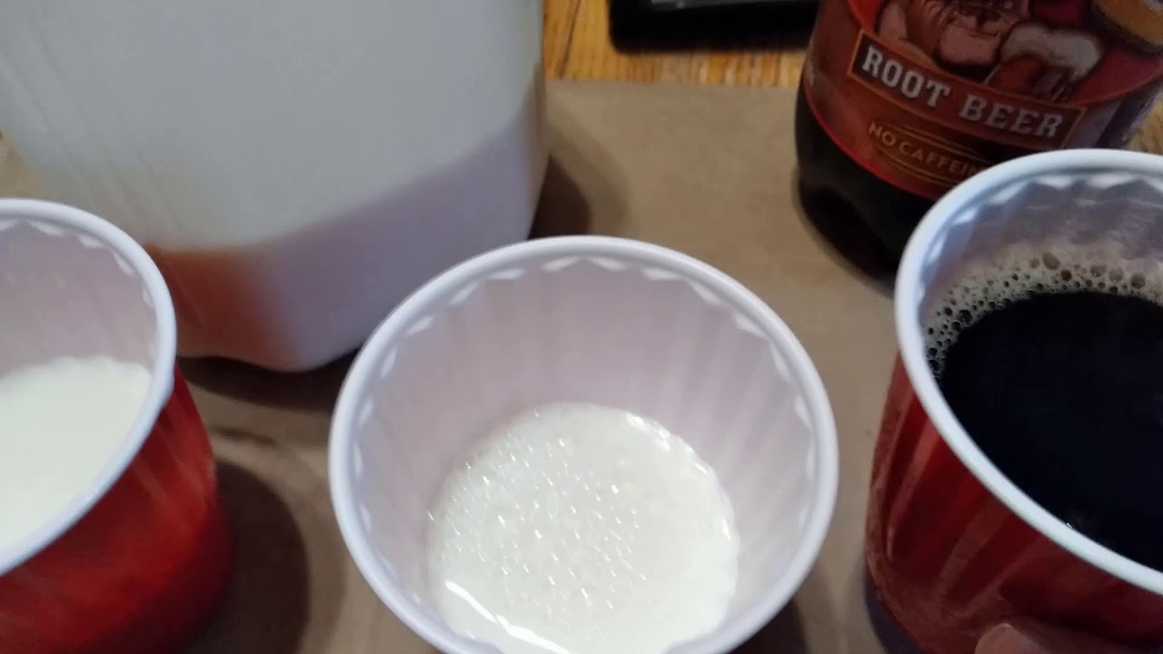 How To Make Root Beer Milk YouTube