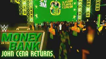 John Cena Make His Shocking Return @#mitb #wr3d