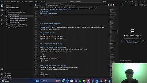 Fundamental Bahasa Pemrograman C++  (tugas 10)