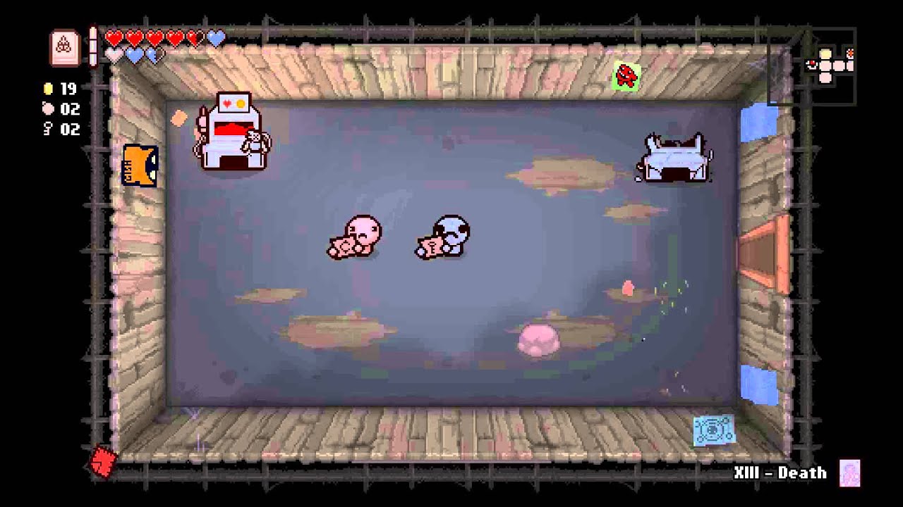 The Binding of Isaac Rebirth 3 HP Ups from one arcade YouTube