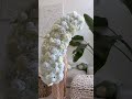 DIY Table Garland: 1 pool noodle, 100 stems of Hydranges, 25 Roses, 25 Dahlias, 16 Peonies