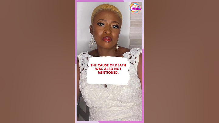 Ahuofe Patri's mum is dead!
