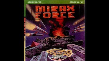 MIRAX FORCE (Atari 8bit Gameplay Sample)