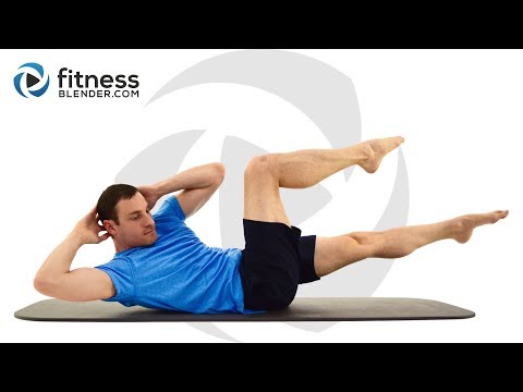 Fitness Blender 15 Minute Abs Workout - At Home Core Training without Equipment